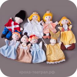 Красивые перчаточные куклы по сказке "Золушка" купить